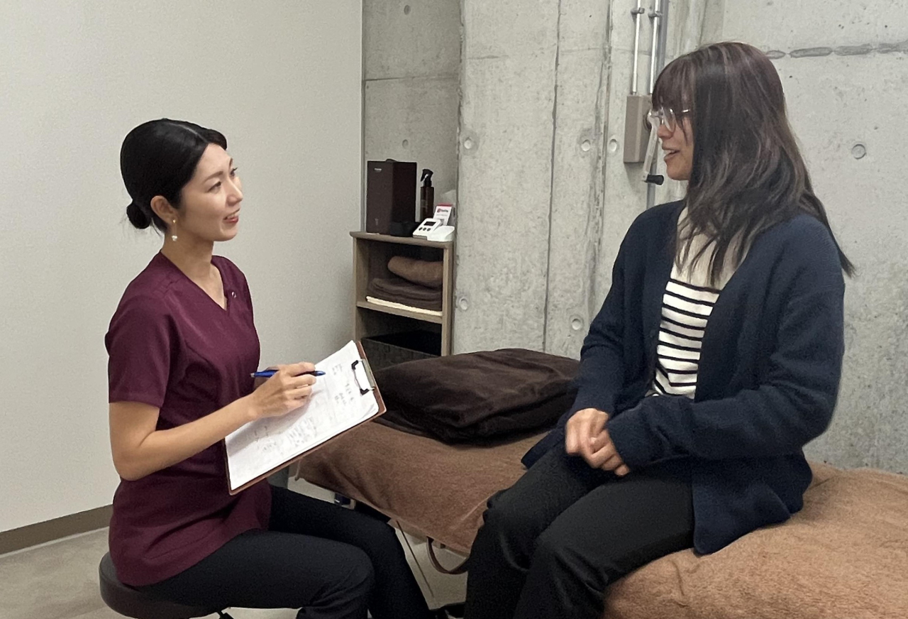 カウンセリングの様子